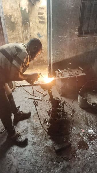 Professional welder job